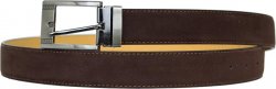 Giorgio Brutini Brown Genuine Suede Leather Belt GB-122