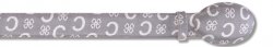 Los Altos "Design" ORYX / Cafe White All-Over Genuine Quality Leather Belt C115311