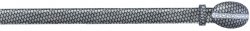 Los Altos Black Silver Stingray Honey Comb Print Leather Belt 3C116991ECO