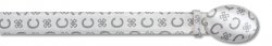 Los Altos "Design" Winter White All-Over Genuine Quality Leather Belt C115304N