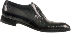 Mauri "Dainty" 2527 Black Baby Alligator Shoes