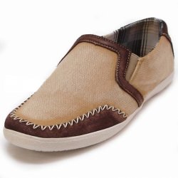 Fiesso Tan Genuine Leather Loafer Shoes FI2127