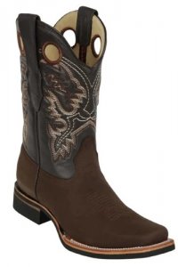 Los Altos Brown Grasso W/ Crazy Sole Rodeo Boots 8136207