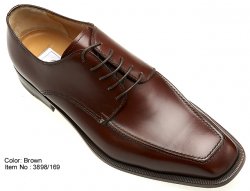 Ferrini 3898 Brown Genuine French Calf Shoes.
