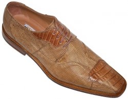 David Eden "Lexington" Taupe Genuine Crocodile/Lizard Shoes