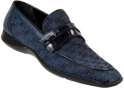 Mauri "Decorative" 9211 Wonder Blue Double Fabric Shoes