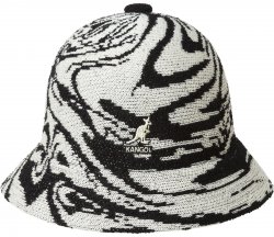 Kangol Black / Cream Liquify Casual Bucket Hat K3588