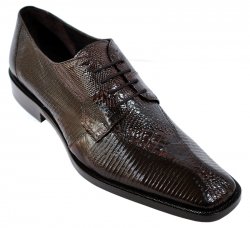 Belvedere "Rossi" Brown Genuine Crocodile / Lizard Shoes