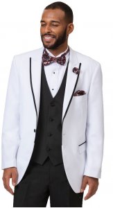 E. J. Samuel White Classic Fit Tuxedo Tux114.