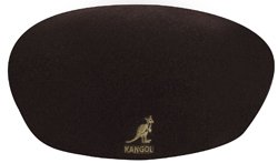 Kangol Tobacco Brown Wool 504 Ivy Cap