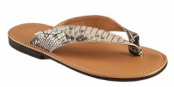 Mauri " Roccia" 1512/2 Genuine Python Sandals.