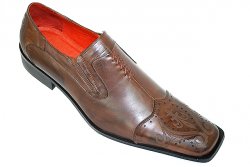 Robert Wayne "Carson" Brown Genuine Leather Loafers