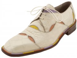 Mauri "Gelato" 4416 Cream / Sherbert / Neon / Mauve All-Over Genuine Alligator Shoes