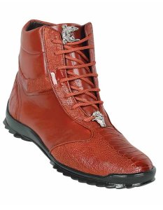 Los Altos Cognac Style 12 | Ostrich Leg Boots ZC120503 .