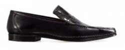 Mauri "0607 02" Black Genuine Crocodile Loafer Shoes