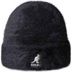 Kangol Black Furgora Genuine Rabbit Fur Cuff Beanie Cap K3523