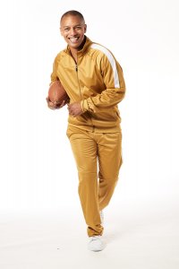 Stacy Adams Butterscotch / White Modern Fit Tracksuit Outfit FT001