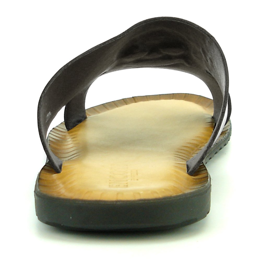 FI4048 Black Leather Encore sandals