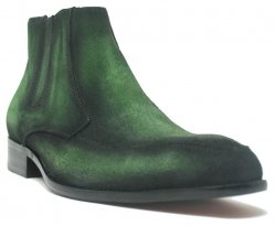 Carrucci Emerald Genuine Suede Chelsea Boots KB478-107S