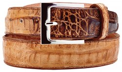 Belvedere 1999 Antique Hunter All-Over Genuine Hornback Crocodile Belt