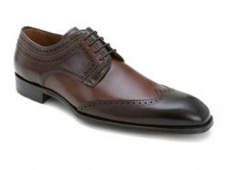 Mezlan Custom Miner Brown/Cognac Genuine Leather Shoes