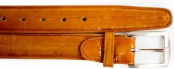 Belvedere 2002 Camel All-Over Genuine Eel Belt.