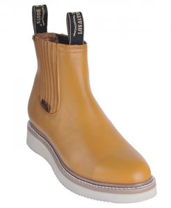 Los Altos Men's Buttercup Genuine Grasso Leather Work Short Vibram Sole Boots 545402
