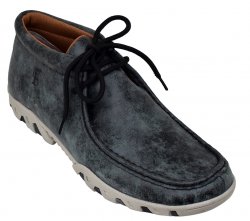 Ferrini 33722-49 Smoky Black Genuine Leather Moccasins Boots.