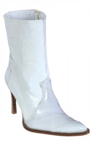 Los Altos White Genuine All-Over Belly Python 3X Toe Cowboy Boots 955728