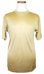 Daniel Ellissa Khaki Tricot Dazzle 100% Polyester Shirt TS07