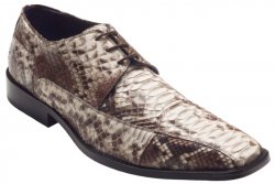 David X "Ponce" Natural All-Over Genuine Python Shoes.
