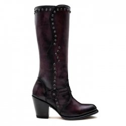 Los Altos Boots Burgundy Style Denali Ladies High Top Boots 3618306