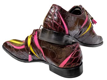 Mauri 4068 colorful alligator shoe