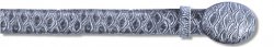 Los Altos Black Silver Genuine Anteater Print Belt 3C114891