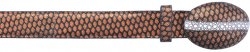 Los Altos Copper Stingray Honey Comb Print Leather Belt 3C116934ECO