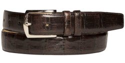Mezlan 8603 Brown Genuine Crocodile Belt