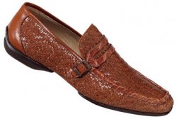 Mauri "Etiquette" 9199 Crocodile Flanks/Mauri Weaved Leather/Soft Calf Shoes