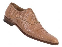 Mauri 2122/1 Waxy Tan Genuine All-Over Crocodile Shoes
