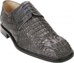 Belvedere "Coppola" Grey Hornback Crocodile/Lizard Shoes