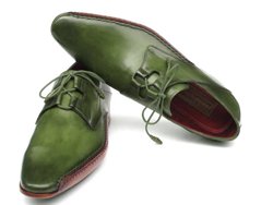 Paul Parkman 022 Green leather shoe