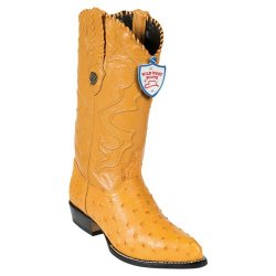 Wild West Buttercup Genuine Ostrich J Toe Cowboy Boots 2990302