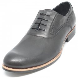 Encore By Fiesso Black Genuine Leather Shoes FI9053