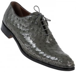 Mauri "1040/1" Serpentine All-Over Genuine Ostrich Shoes