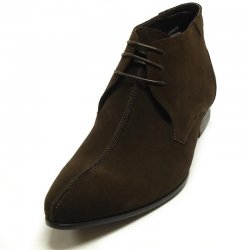 Encore By Fiesso Coffee Suede Boots FI3100