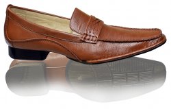 Obsessed Mahogany Casual Loafer Shoes L-604