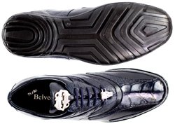 Belvedere navy blue casual sneakers