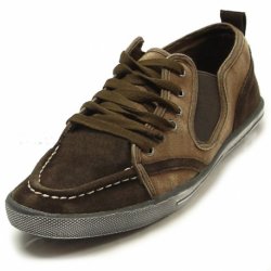 Fiesso Brown Genuine Leather Casual Sneakers FI2111