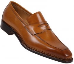 Mauri 3003 Cognac All Over Genuine Calfskin Shoes