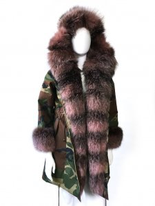 G-Gator Ladies Camouflage Genuine Cotton / Parka / Fox Jacket 8030.