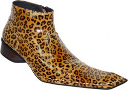 Zota Leopard Print Boots With Zipper 4H3838/2